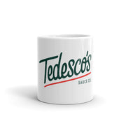 Tedesco's White Glossy Mug